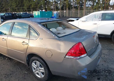 2006 Chevrolet Impala Ls from USA, damaged, VIN 2G1WB58K869223112